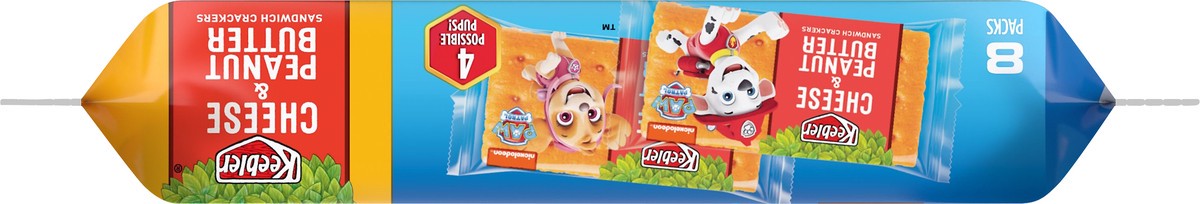 slide 2 of 7, Keebler Paw Patrol 8 Pack Perfect Lunchbox Size Cheese & Peanut Butter Sandwich Crackers 8 ea, 8 ct
