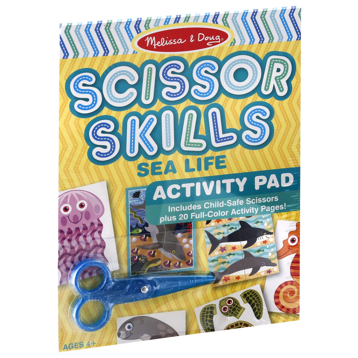 Melissa & Doug Scissor Skills Activity Pad, Sea Life