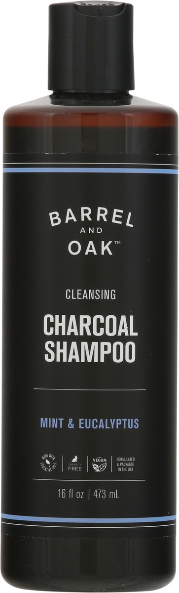 slide 6 of 9, Barrel and Oak Charcoal Cleansing Mint & Eucalyptus Shampoo 16 fl oz, 16 fl oz