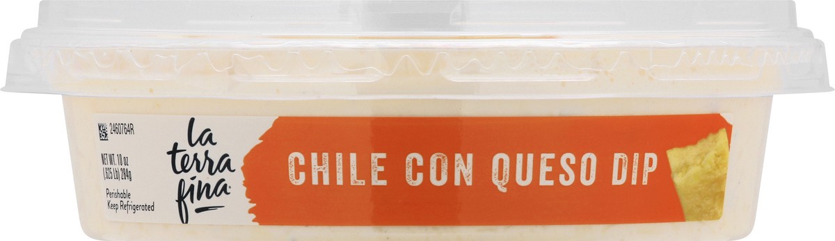 slide 1 of 9, La Terra Fina Chile Con Queso Dip 10 oz, 10 oz