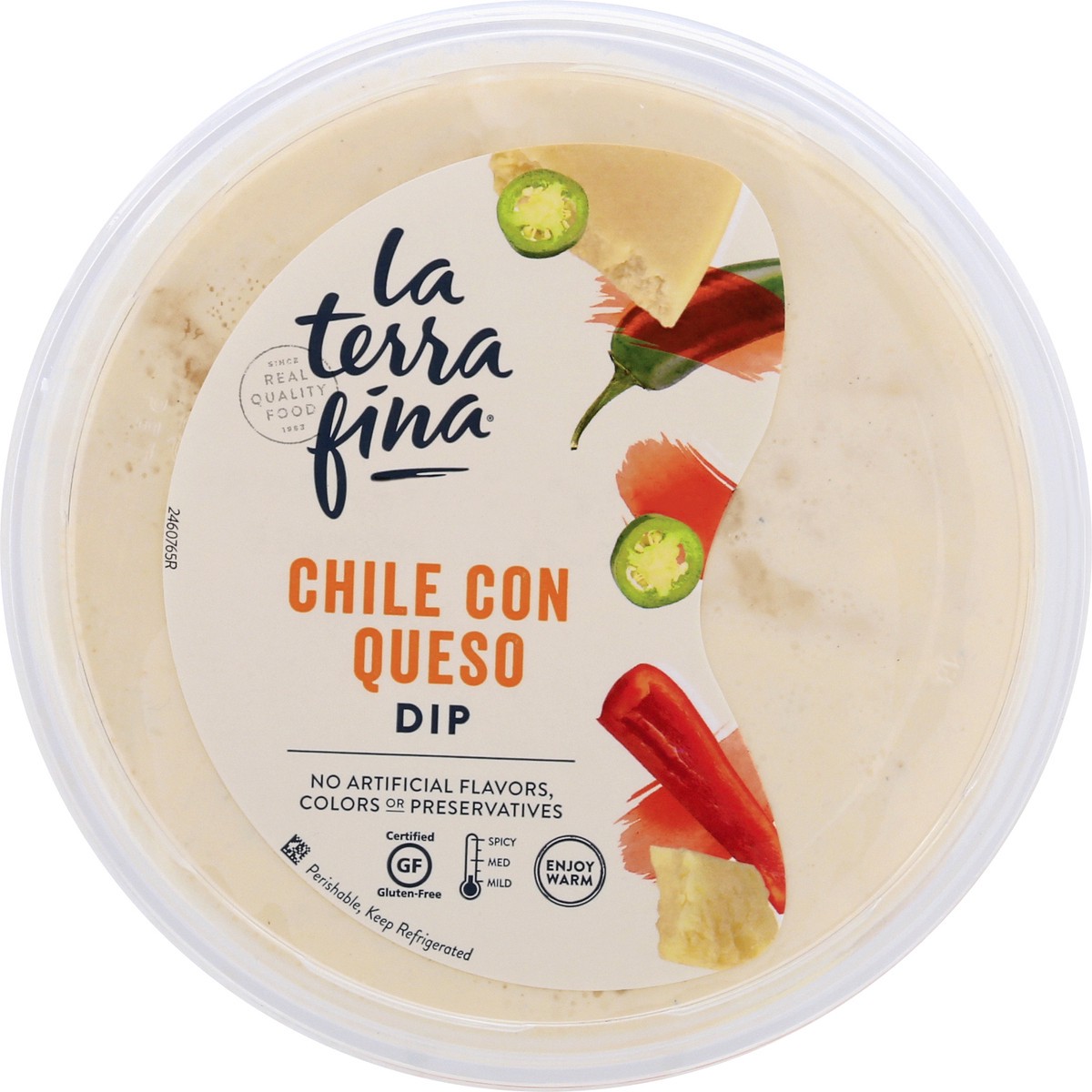 slide 9 of 9, La Terra Fina Chile Con Queso Dip 10 oz, 10 oz