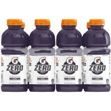Gatorade Drink Grape Gzero 24-20Flz Gator - 24 ct