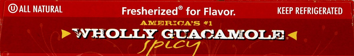 slide 4 of 4, Wholly Guacamole Spicy Hot, 8 oz