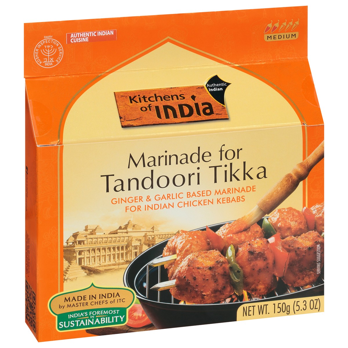 slide 3 of 14, Kitchens of India Medium Marinade for Tandoori Tikka 5.3 oz, 5.3 oz