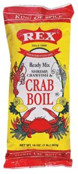 Rex Shrimp, Crawfish & Crab Boil Ready Mix - 16 oz