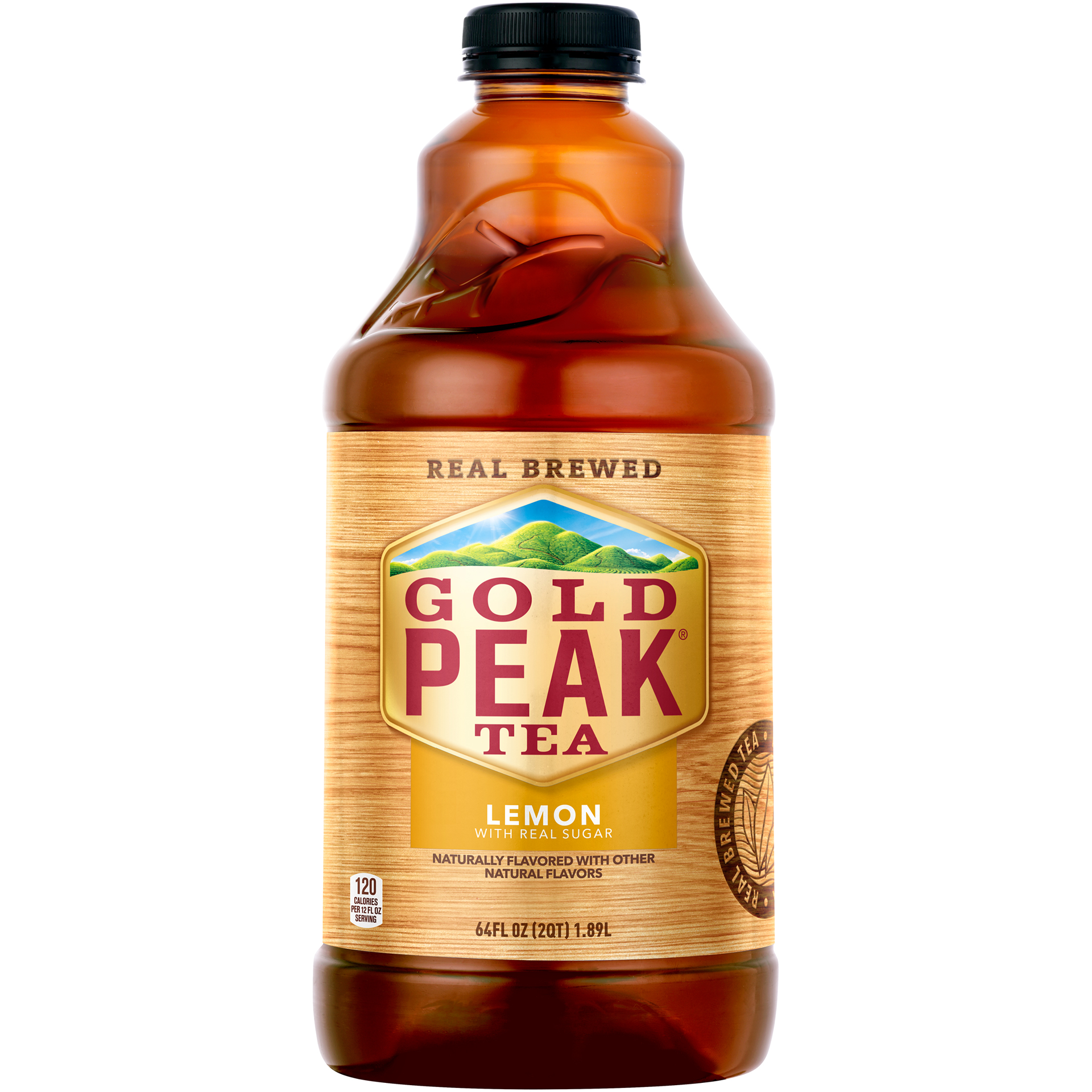 slide 1 of 7, Gold Peak Lemon Sweetened Iced Tea Drink- 64 fl oz, 64 fl oz