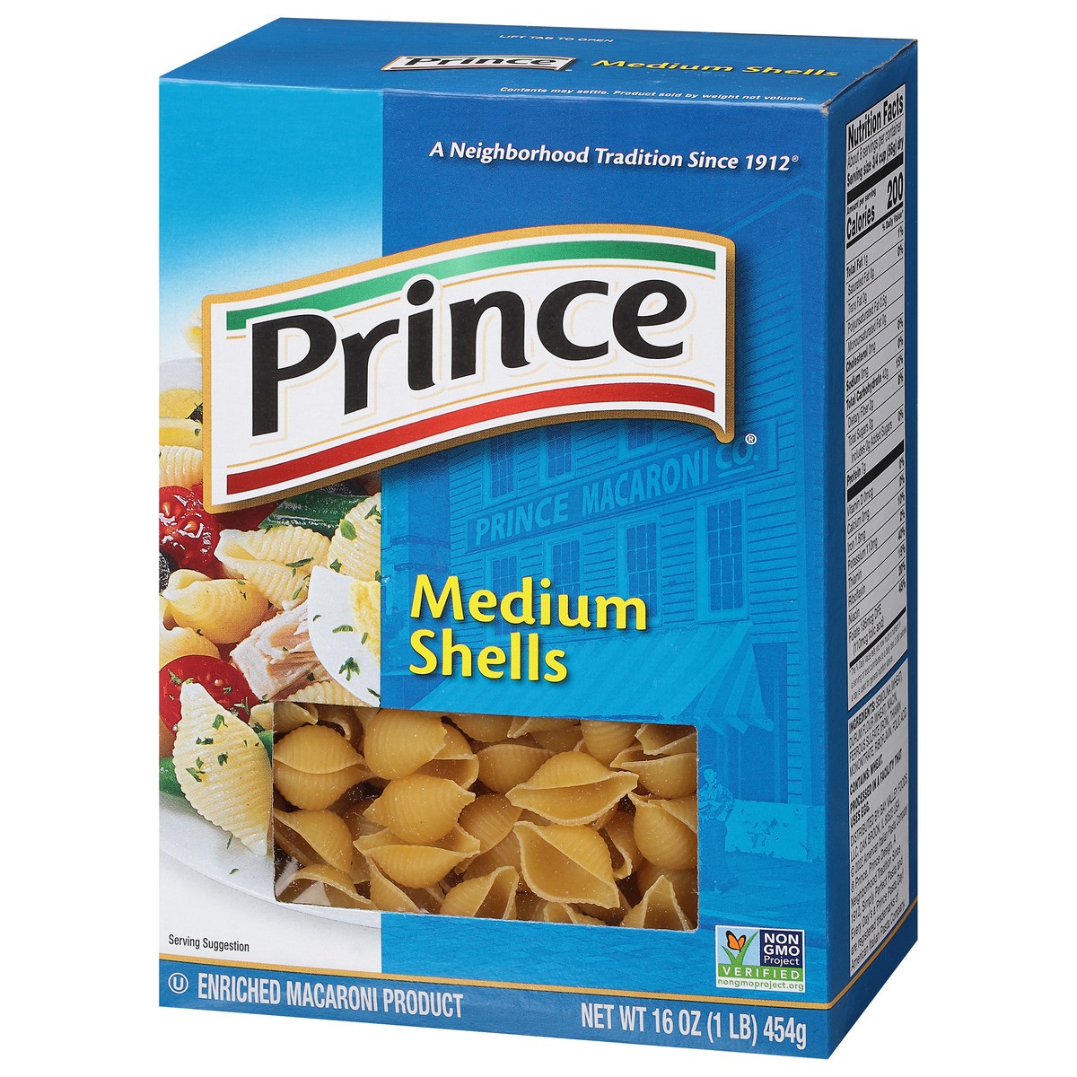 slide 3 of 9, Prince Shells Medium 16 oz, 16 oz