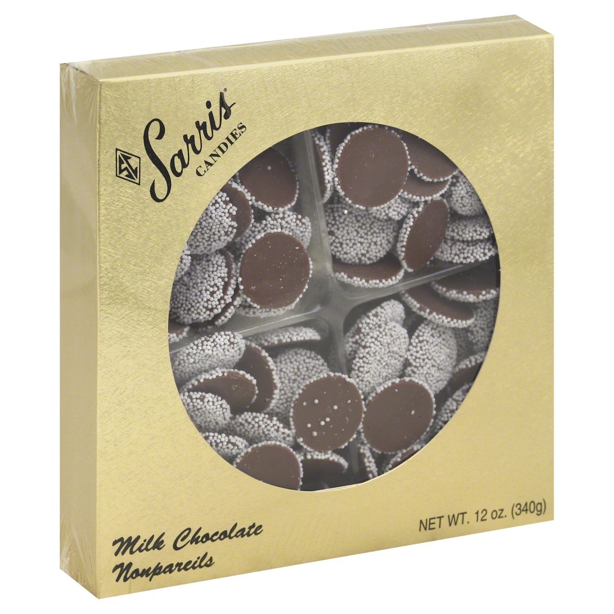 slide 1 of 1, Sarris Candies Nonpareils 12 oz, 12 oz