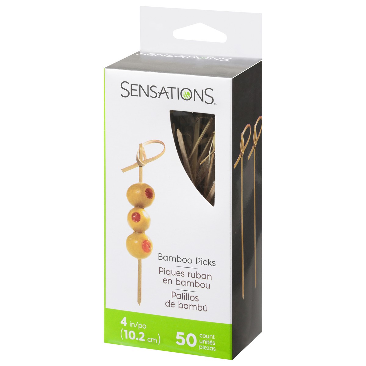 slide 10 of 11, Sensations Bamboo Picks 50 ea, 50 ct