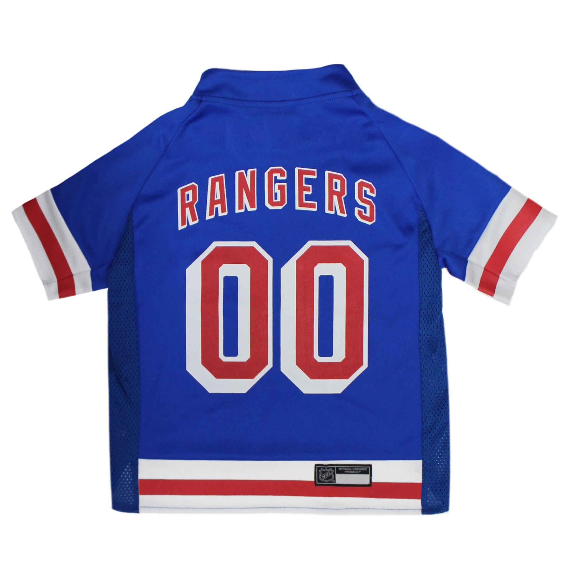 slide 1 of 1, Pets First New York Rangers Dog Jersey, LG