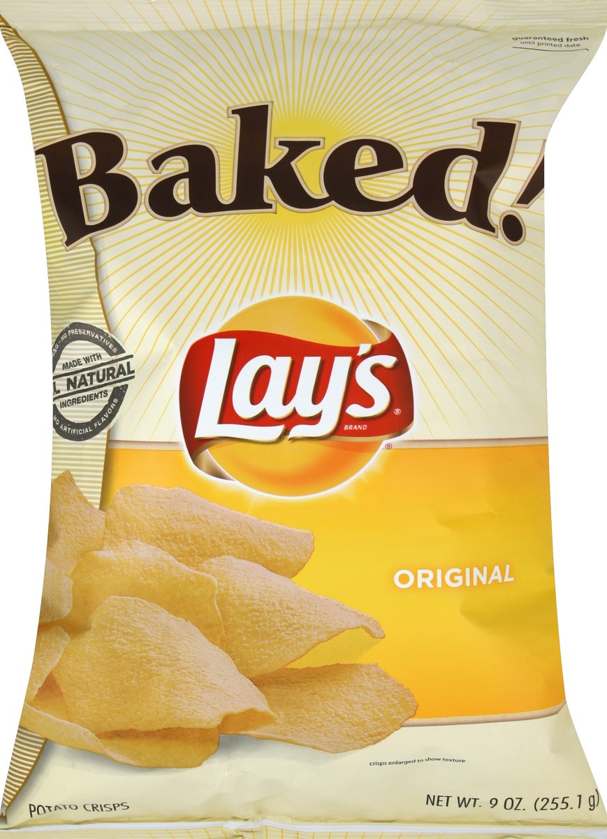 slide 3 of 6, Lay's Baked Original, 9 oz