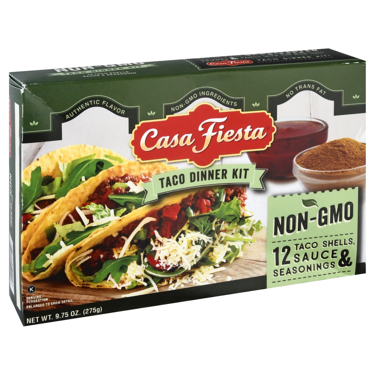 slide 2 of 9, Casa Fiesta Taco Dinner Kit 9.75 oz, 9.75 oz