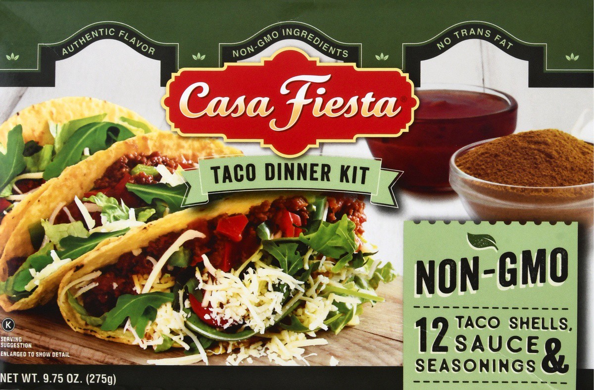 slide 6 of 9, Casa Fiesta Taco Dinner Kit 9.75 oz, 9.75 oz