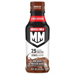 Muscle Milk Protein Shake, Non-Dairy, Zero Sugar, Chocolate