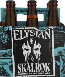 Elysian Nordic-Style Pale Ale Skalrok Beer 6 Bottles 12 fl oz