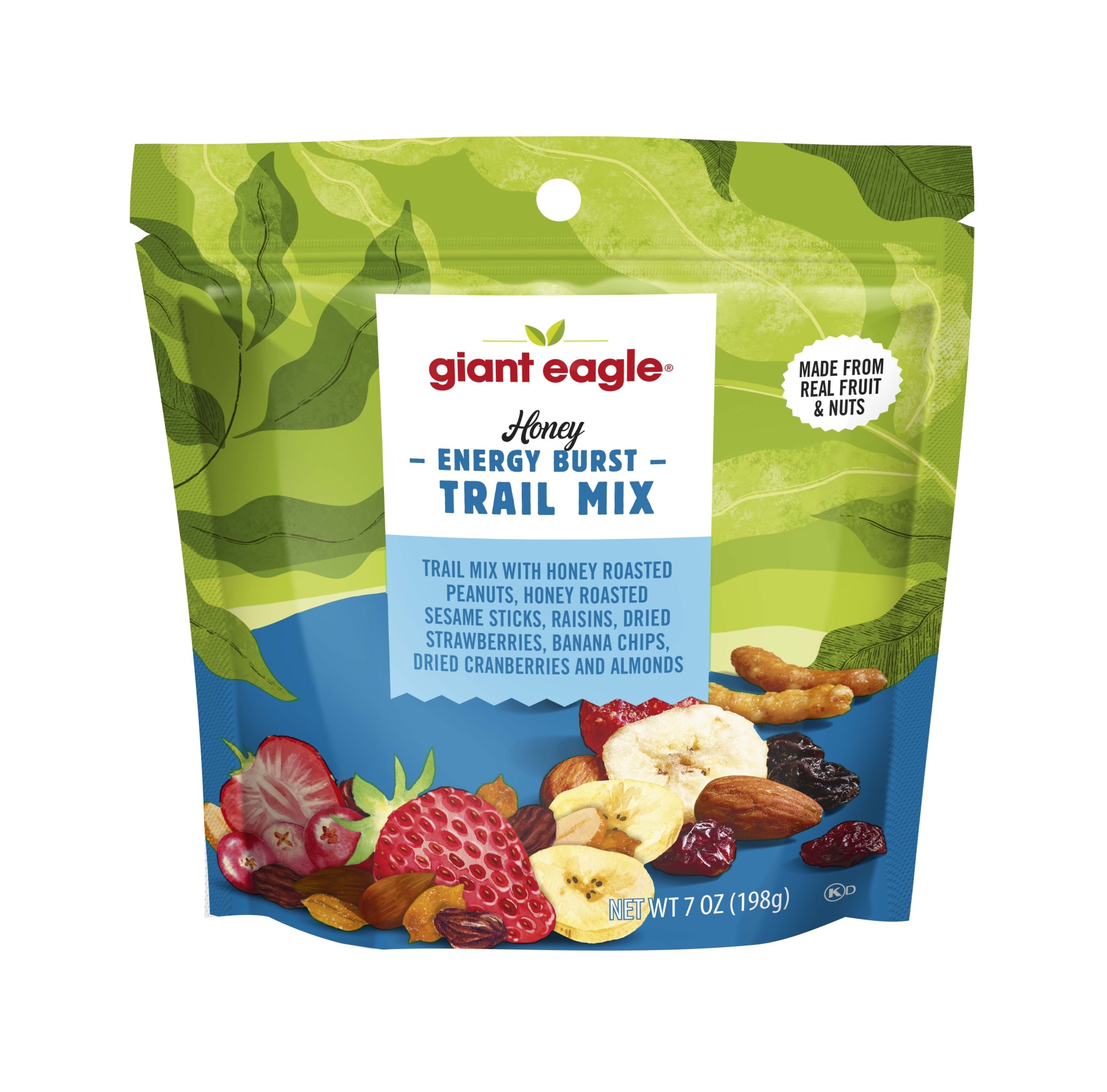 slide 1 of 1, Giant Eagle Energy Burst Trail Mix, Honey, 7 oz