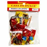 slide 1 of 1, Casa de Dulce Mango Lollipops, 3 oz