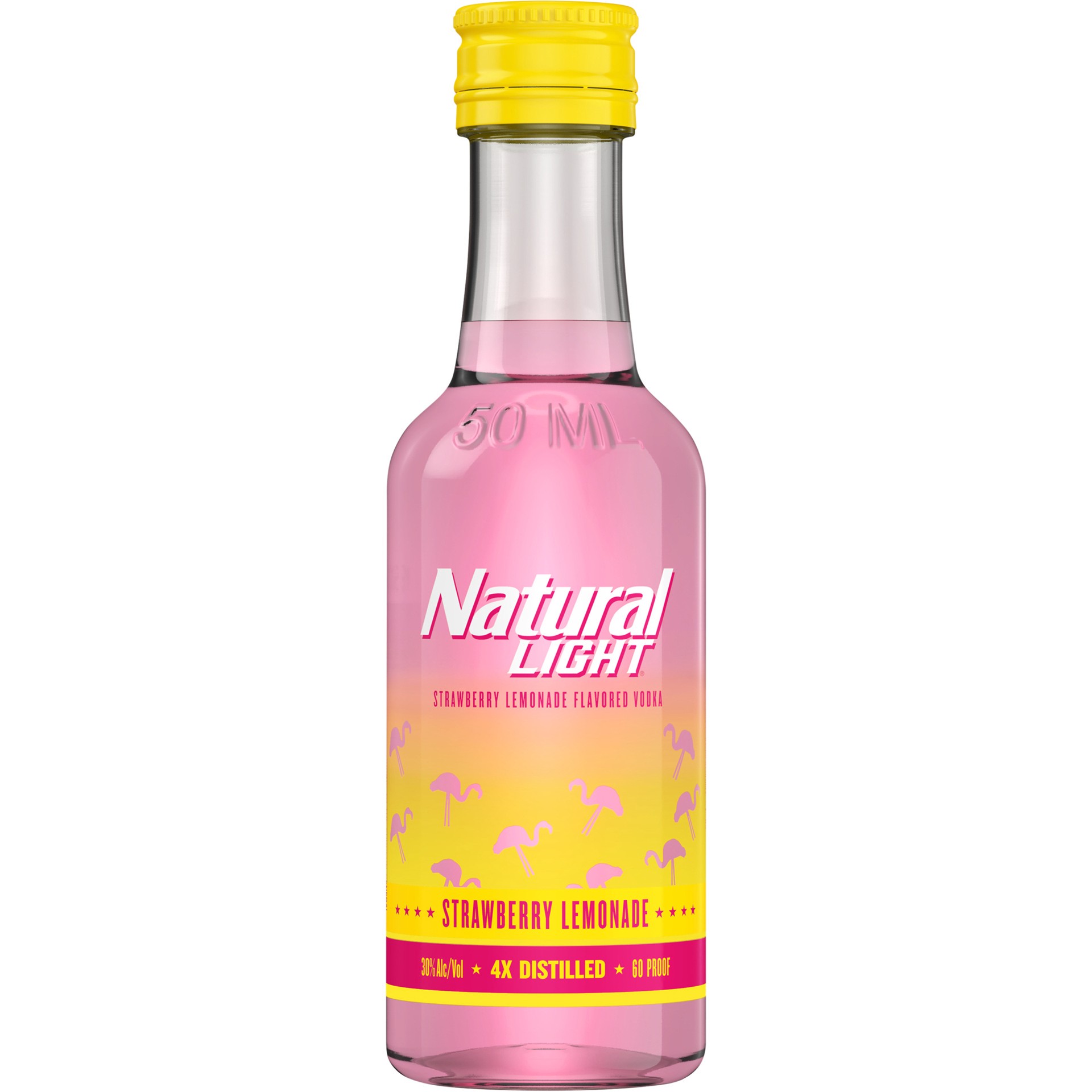 slide 5 of 7, Natural Light Vodka, Black Cherry Lemonade Flavored Vodka, 50 mL Bottle, 50 ml