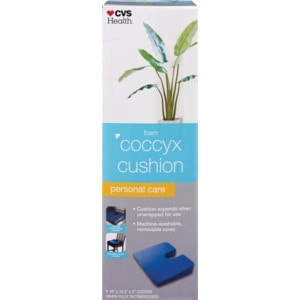 slide 1 of 1, CVS Health Coccyx Foam Cushion, 1 ct