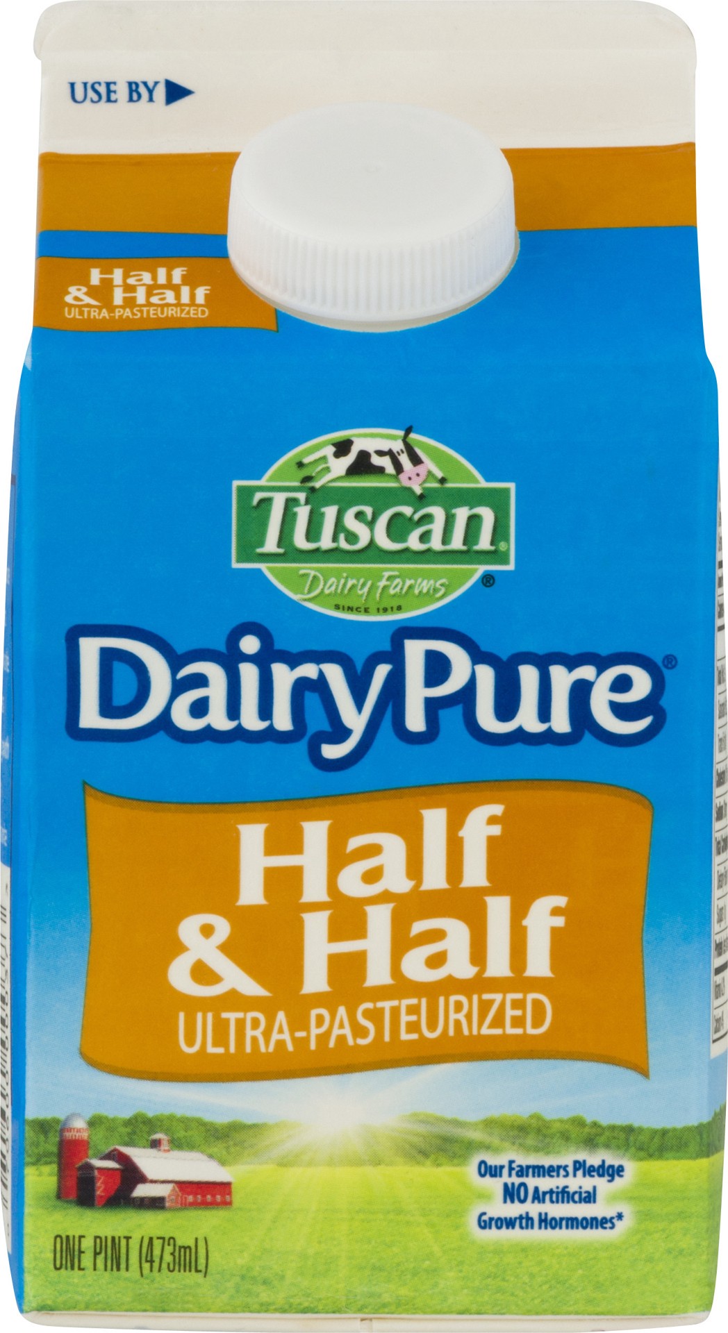 slide 1 of 13, Tuscan Dairy Farms Half and Half Pint - 1 Carton, 1 pint