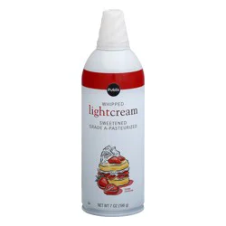 Publix Light Cream, Whipped