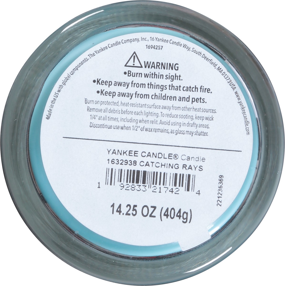 slide 3 of 9, Yankee Candle Catching Rays Candle 1 Each, 1 ct