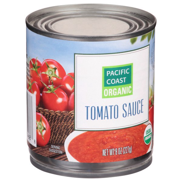 slide 1 of 1, Pacific Coast Organic Tomato Sauce 8 oz, 8 oz