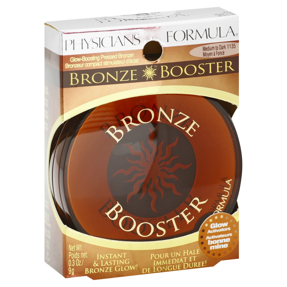 slide 3 of 9, Physicians Formula Medium-To-Dark 1135 Bronze Booster 0.3 oz, 0.3 oz