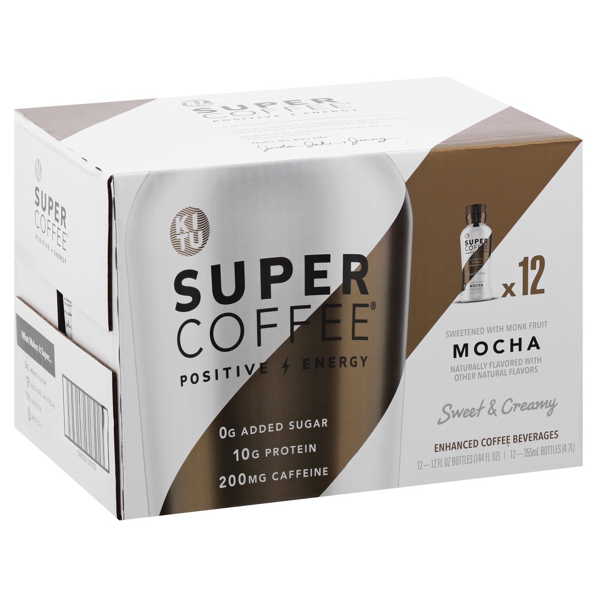 slide 8 of 13, Super Coffee Super Coffee Mocha Coffee - 12 oz, 12 oz