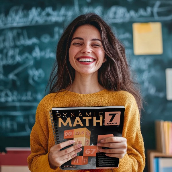 slide 6 of 8, Dynamic Math by Classroom Ready Workbook, 7th Grade, 1 ct