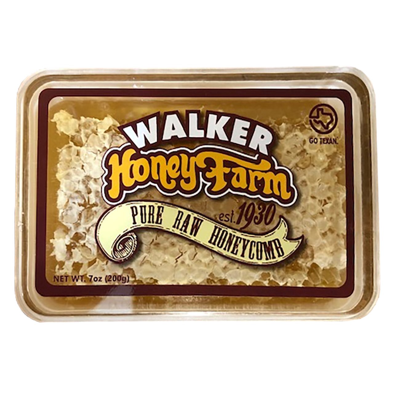 slide 1 of 1, Walker Honey Farm Premium Comb Honey Round, 8 oz