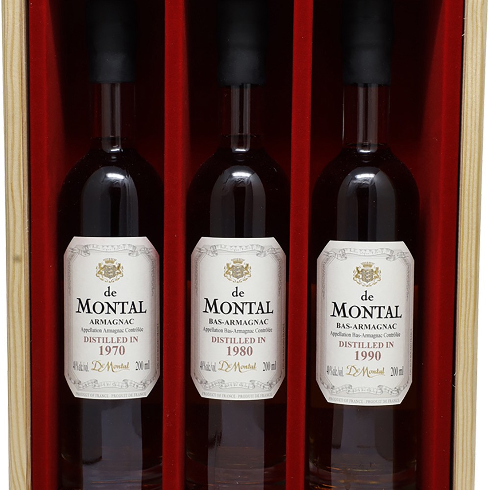 slide 1 of 1, De Montal Armagnac Vint Showcase, 200 ml