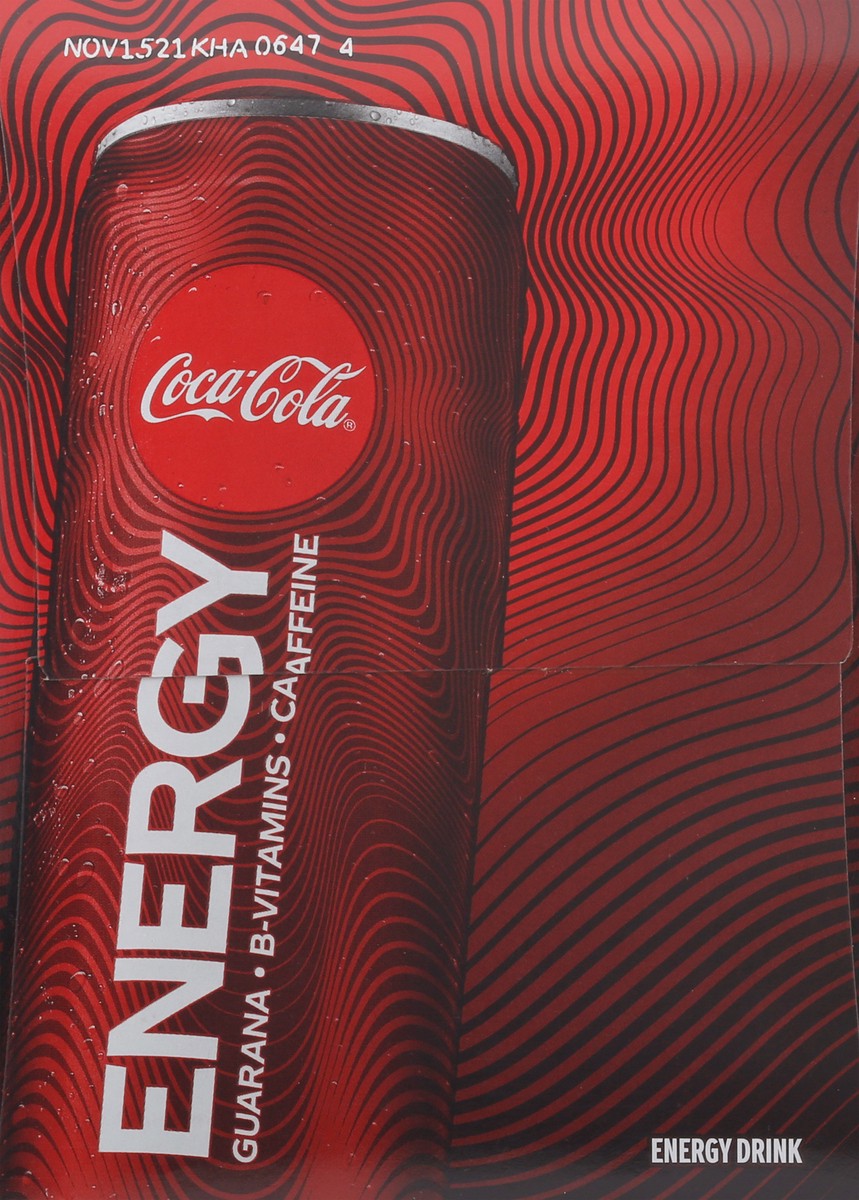 slide 5 of 12, Coca-Cola 4 Pack Energy Drink 4 ea - 4 ct, 4 ct