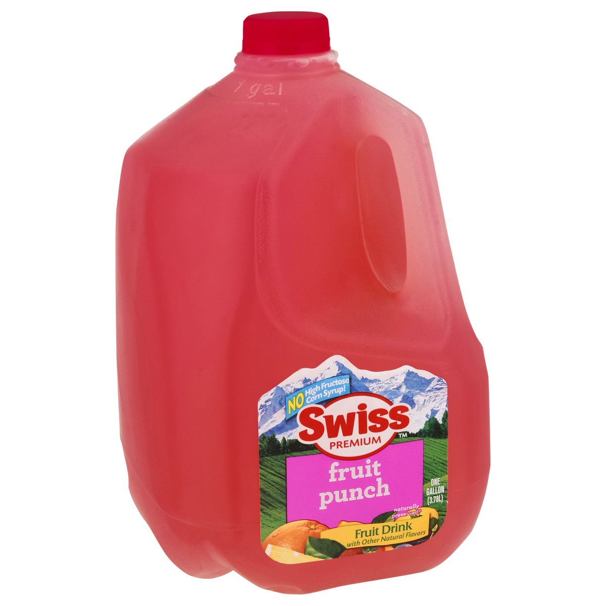 slide 4 of 13, Swiss Premium Fruit Punch Fruit Drink - 1 gal, 1 gal