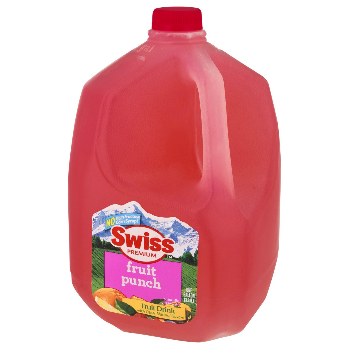slide 5 of 13, Swiss Premium Fruit Punch Fruit Drink - 1 gal, 1 gal
