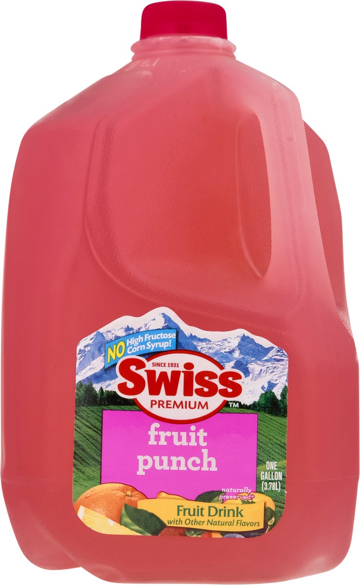 slide 12 of 13, Swiss Premium Fruit Punch Fruit Drink - 1 gal, 1 gal