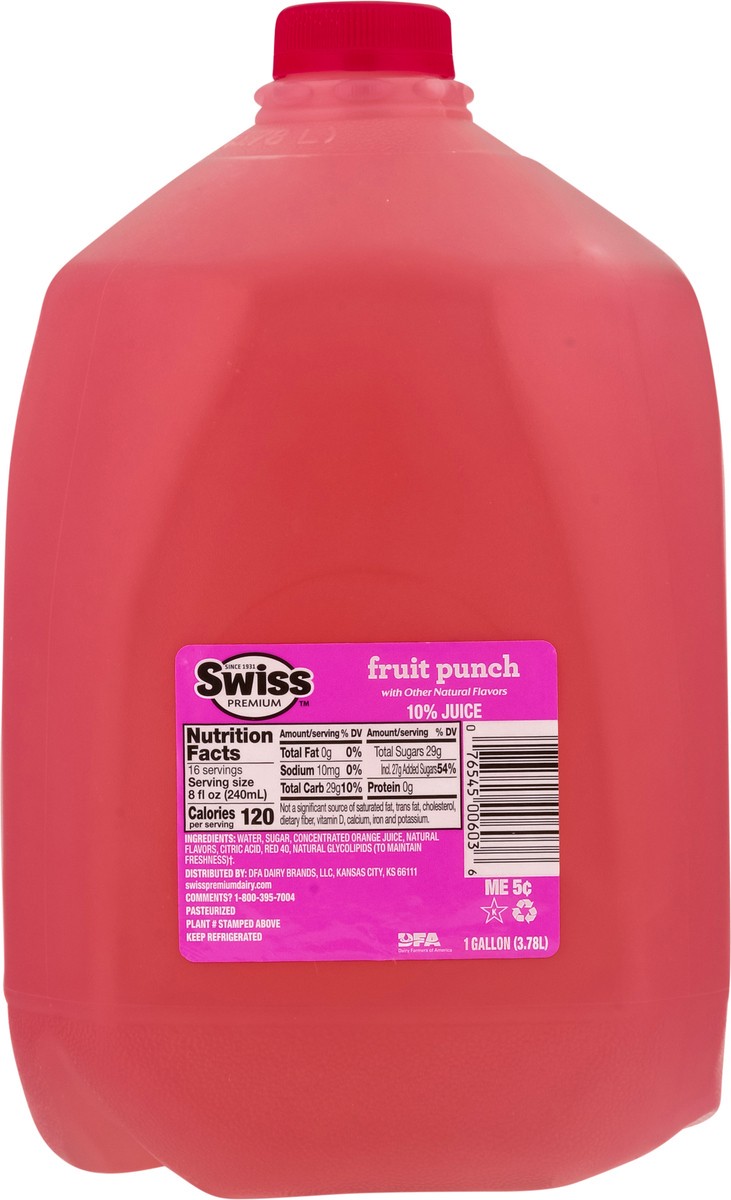 slide 13 of 13, Swiss Premium Fruit Punch Fruit Drink - 1 gal, 1 gal