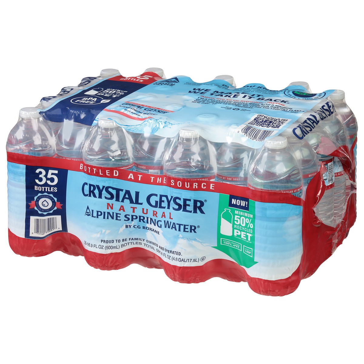 slide 6 of 9, Crystal Geyser Natural Alpine Spring Water - 35 ct, 35 ct