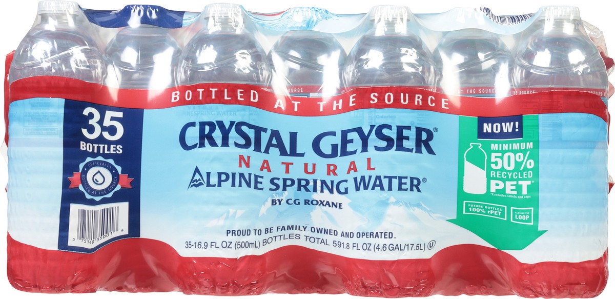 slide 3 of 9, Crystal Geyser Natural Alpine Spring Water - 35 ct, 35 ct