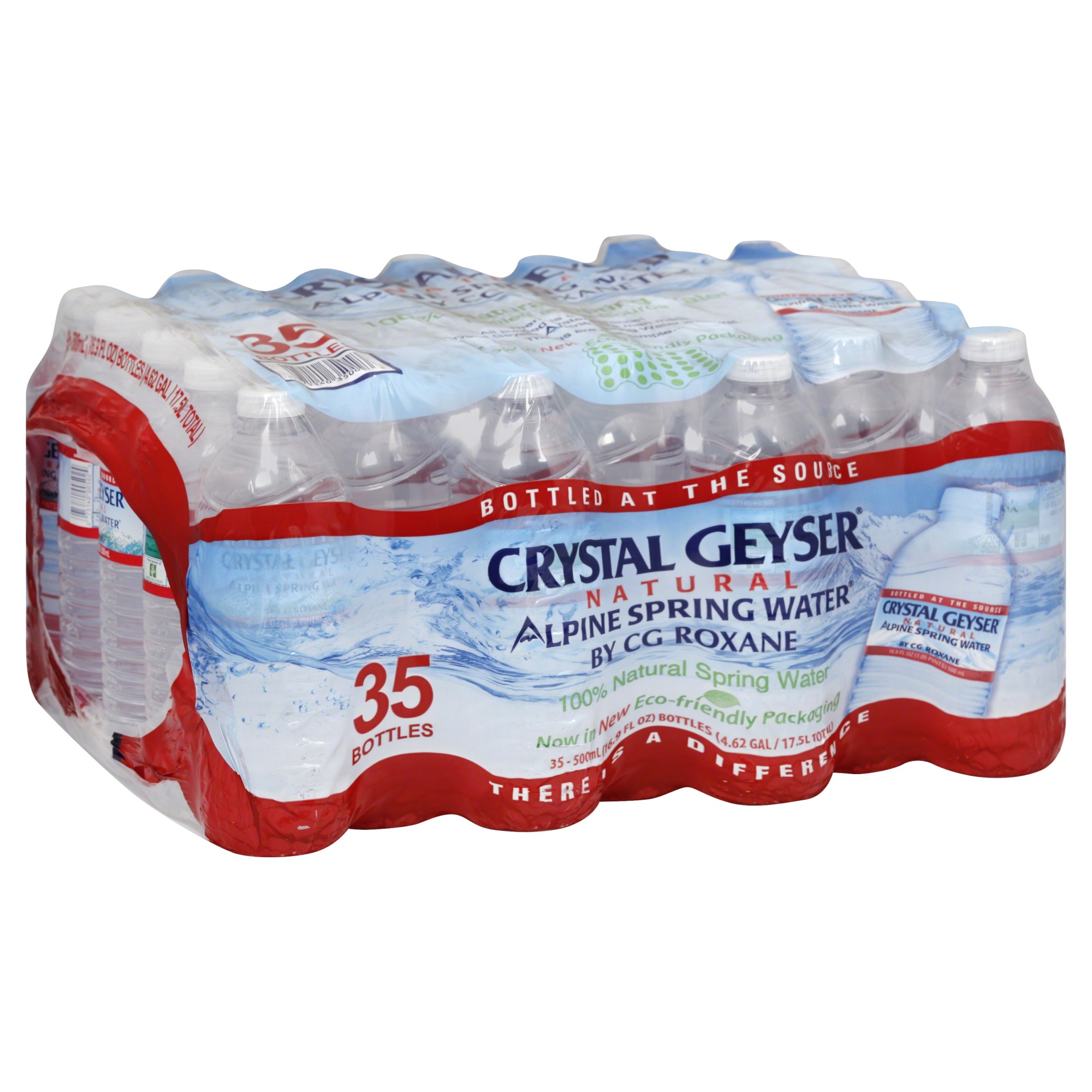 slide 1 of 6, Crystal Geyser Water, Alpine Spring, 35 ct; 16.9 fl oz