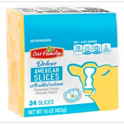 Our Family Cheese Singles Deluxe