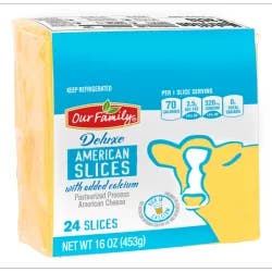 Our Family Cheese Singles Deluxe