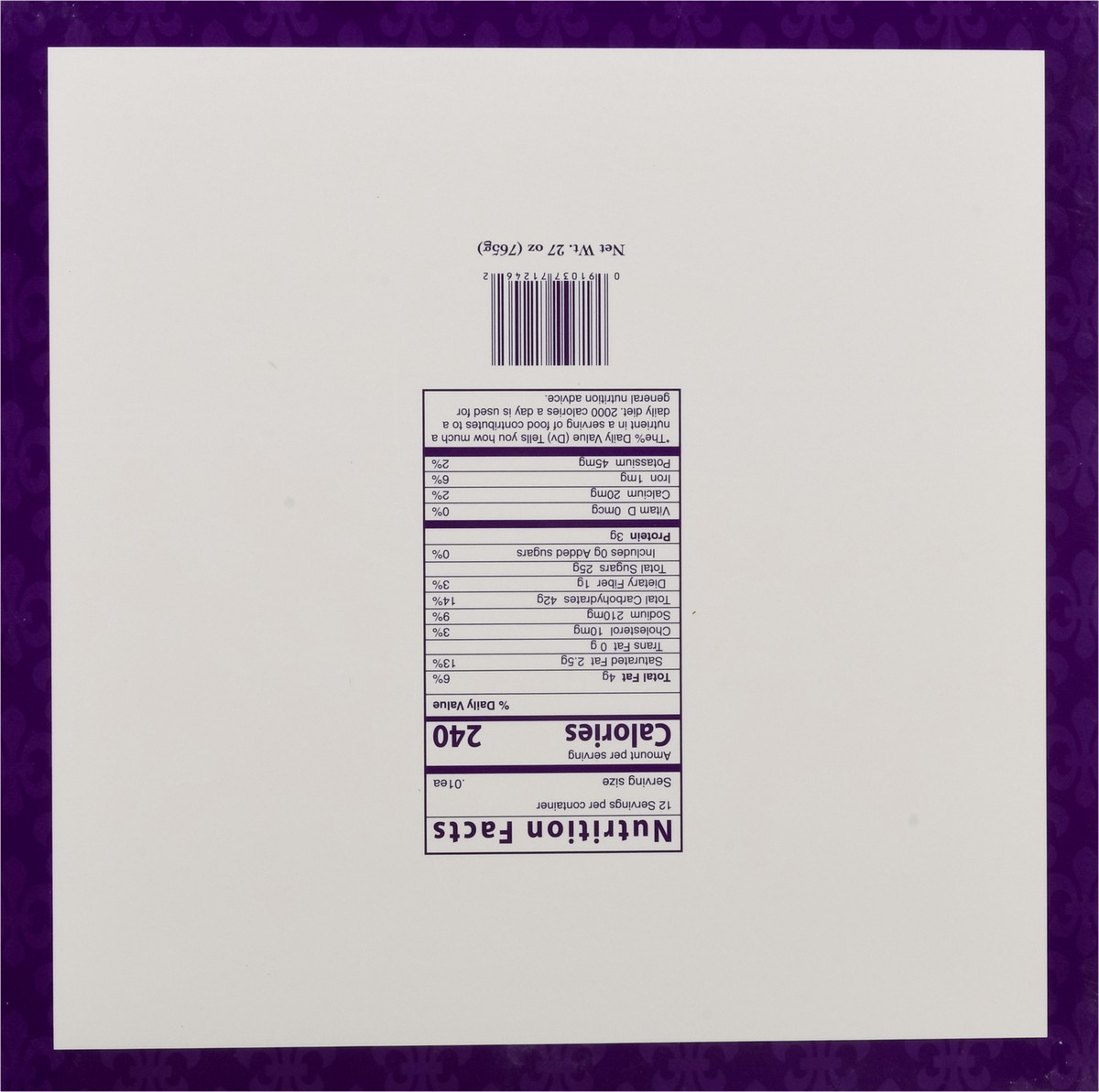 slide 16 of 16, Clda Traditional Mg King Cake, 27 oz