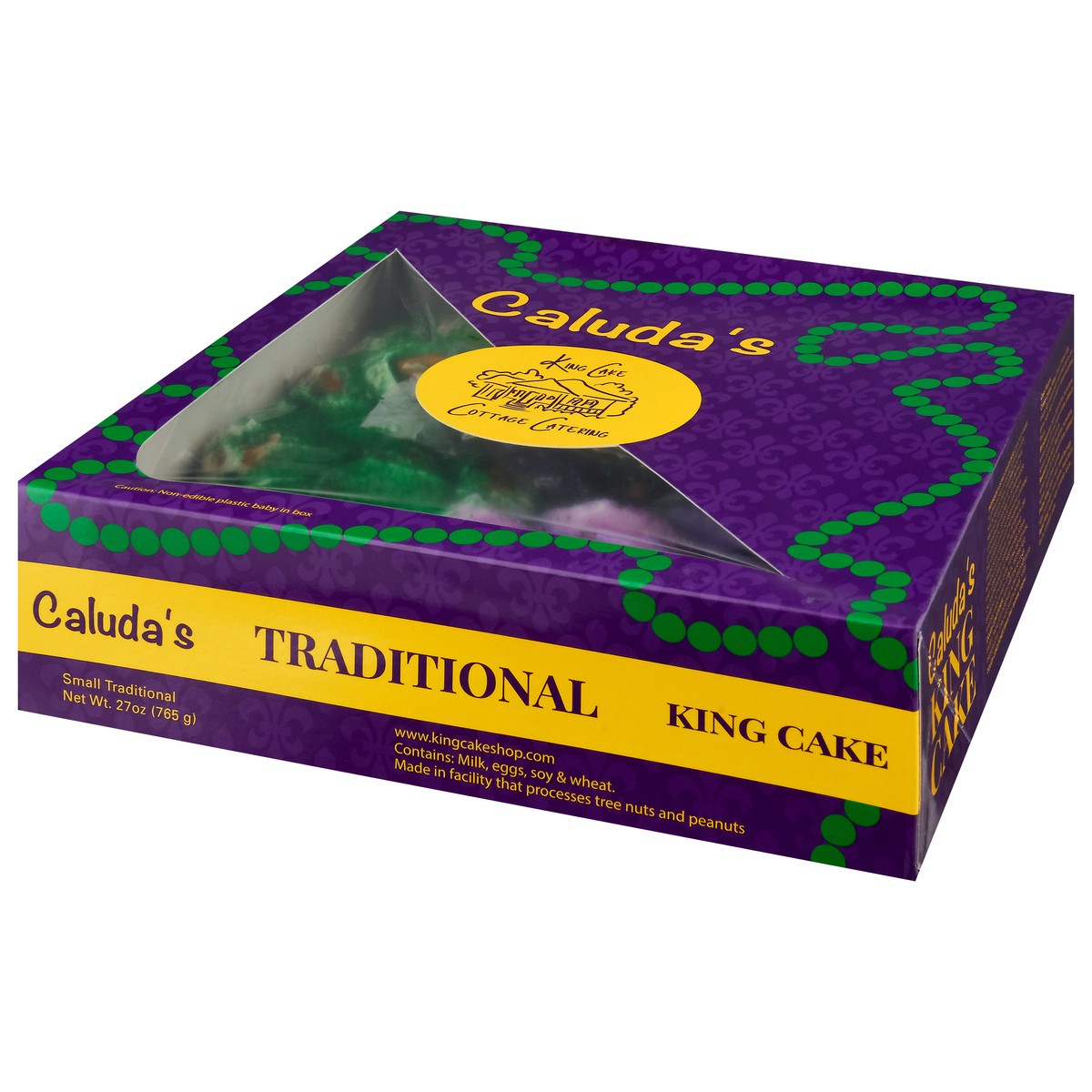 slide 10 of 16, Clda Traditional Mg King Cake, 27 oz