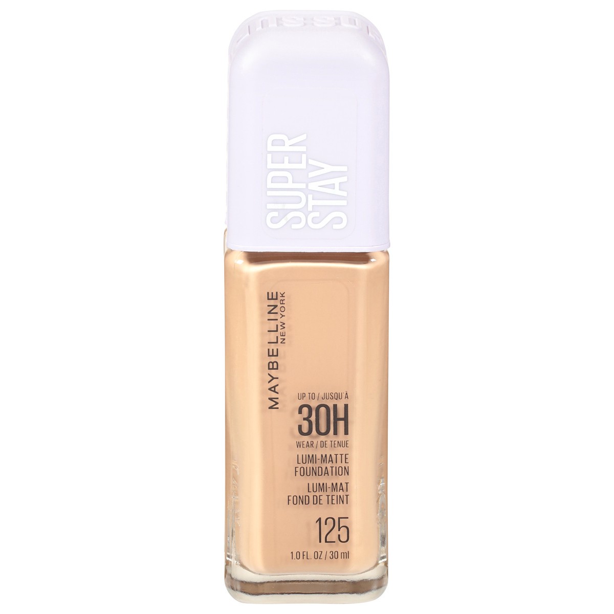 slide 1 of 13, MAYBELLINE Mny Sstay Lumi Matte Fd Shade 125, 11 oz