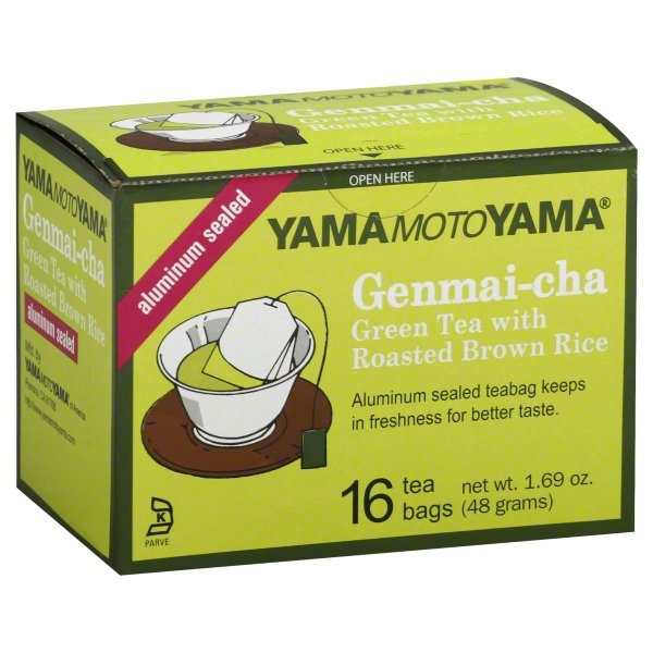 slide 1 of 1, Yamamotoyama Ymy Genmai Cha Tea Bag, 16 ct