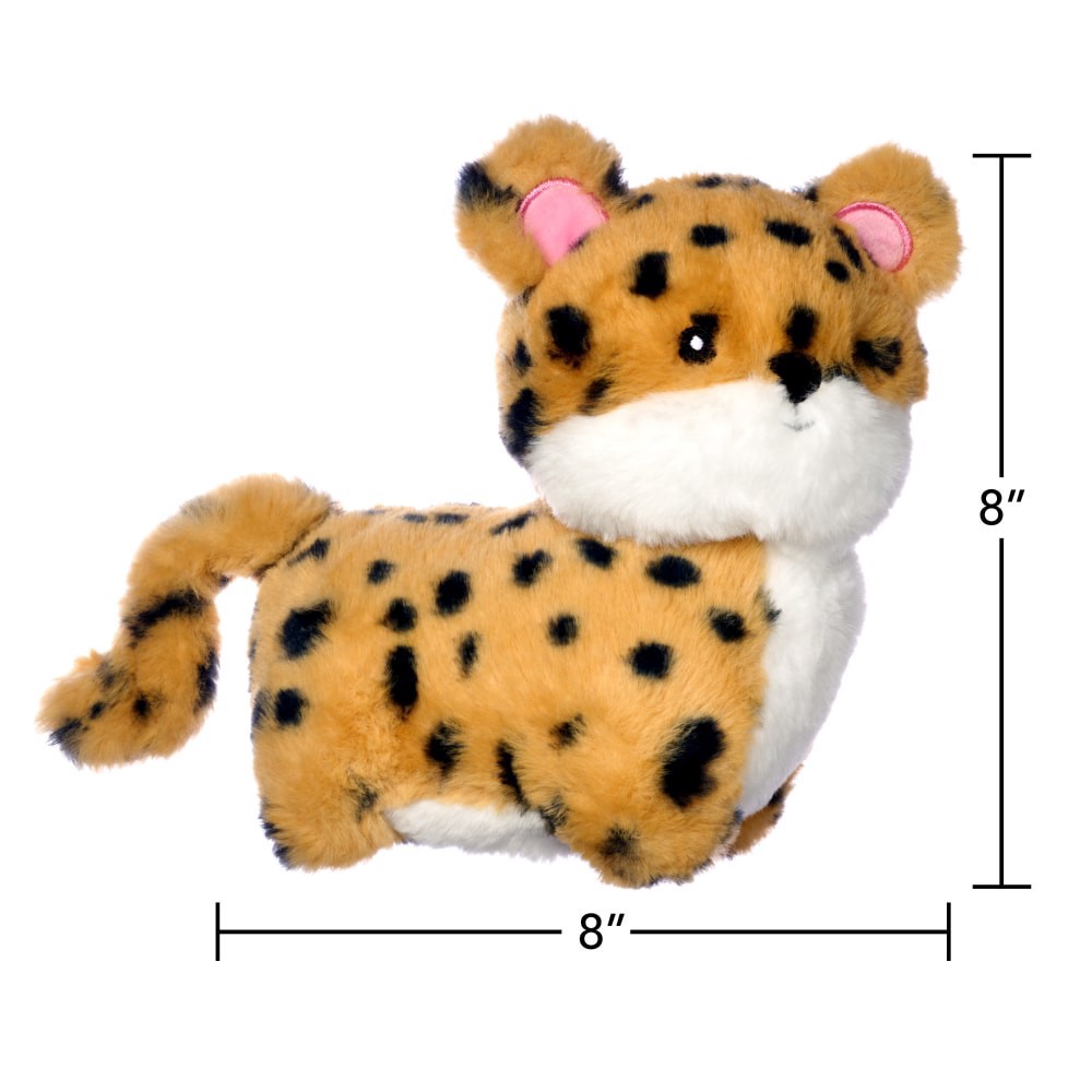 slide 4 of 5, American Greetings Cheetah 8" Plush Toy for Kids, 6.5 in x 8