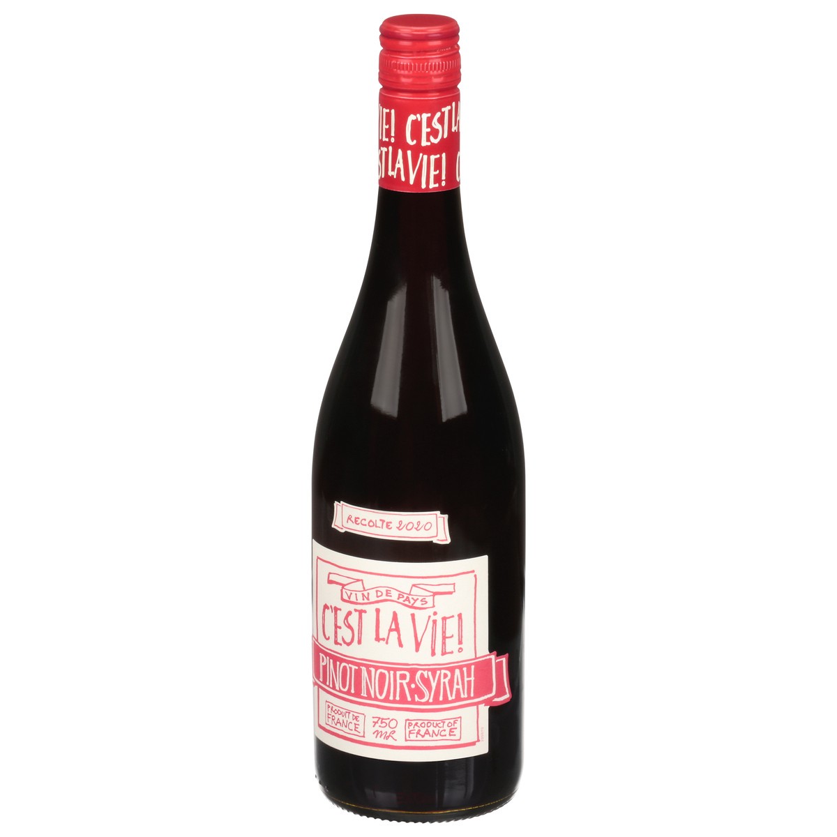 slide 9 of 12, Cest la Vie Pinot Noir Syrah 750 ml Bottle, 750 ml