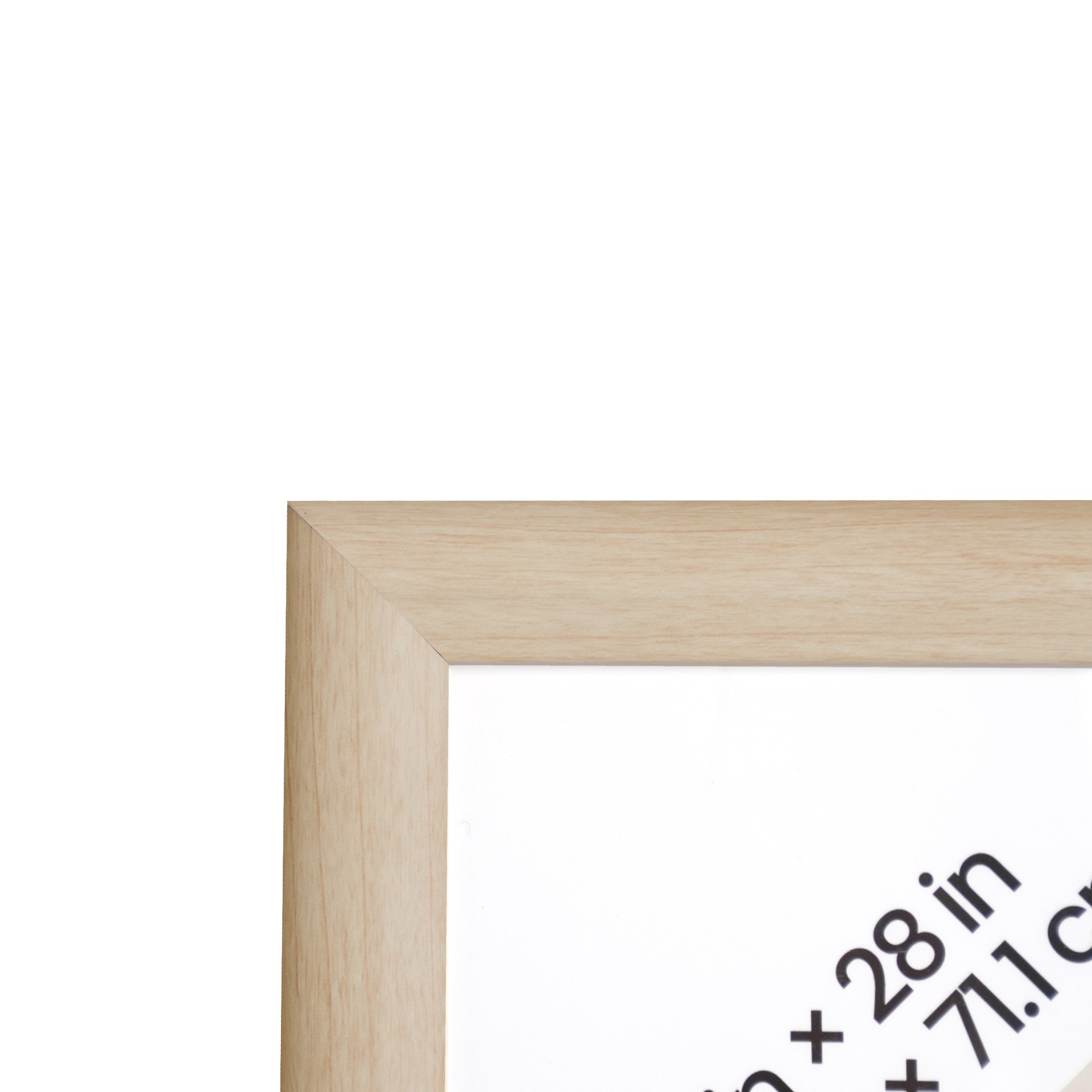 slide 5 of 5, Natural Poster Frame By Studio Decor, 20 in x 28 in