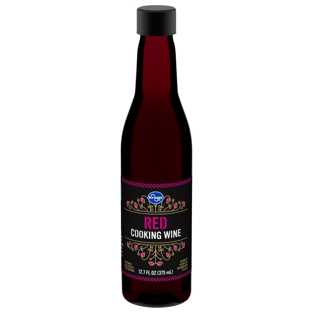 slide 1 of 4, Kroger Red Cooking Wine, 12.7 oz